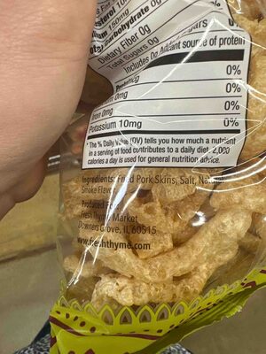 Original Chicharrones Pork Rinds, Original