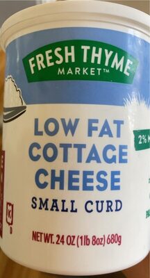 2% Low Fat Small Curd Cottage Cheese