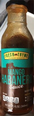 Mango Habanero Sauce, Mango