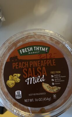 Peach Pineapple Salsa, Peach Pineapple