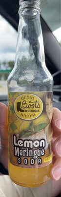 Lemon Meringue Caffeine Free Soda, Lemon Meringue
