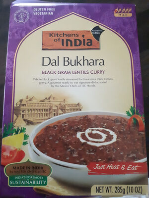 Authentic Indian Black Gram Lentils Curry Dal Bukhara