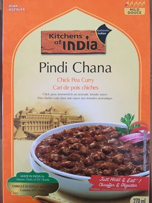Authentic Indian Chick Peas Curry Pindi Chana