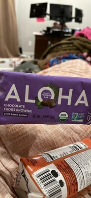 Chocolate Fudge Brownie Organic Protein Bar, Chocolate Fudge Brownie