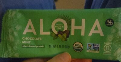 Chocolate Mint Organic Protein Bar, Chocolate Mint