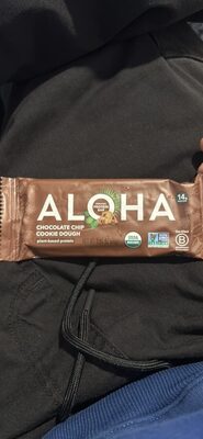 Chocolate Chip Cookie Dough Organic Protein Bar, Chocolate Chip