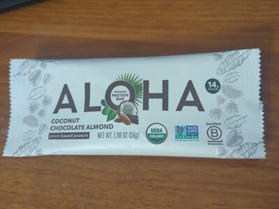 Coconut Chocolate Almond Organic Protein Bar, Coconut Chocolate Almond