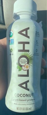 Coconut Organic Protein Drink, Coconut