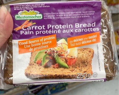 Carrot Protein Bread, Carrot