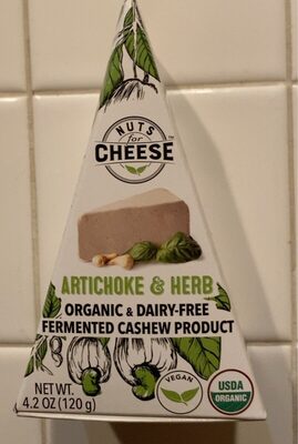 Artichoke & Herb Organic & Dairy-Free Fermented Cashew Product