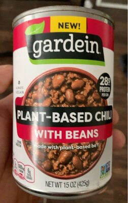Plant-Based Chili With Beans, With Beans