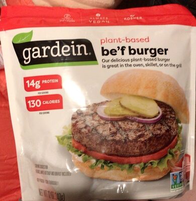 Plant-Based Be'F Burger