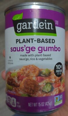 Saus'Ge Gumbo Plant-Based Soup, Saus'Ge Gumbo