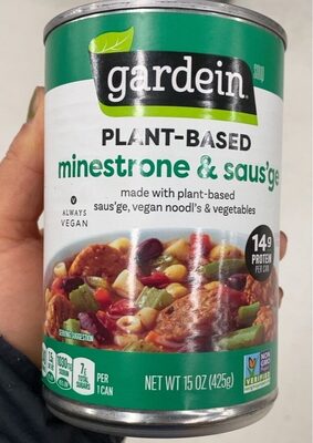 Minestrone & Saus'Ge Soup, Minestrone & Saus'Ge