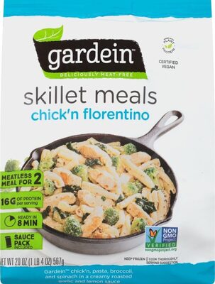 Plant-Based Chick'N Florentino Skillet Meals