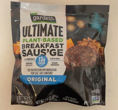 Original Ultimate Plant-Based Breakfast Saus'Ge, Original