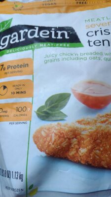 Seven Grain Plant-Based Chick'N Breaded With Wholesome Grains Including Oats, Quinoa, And Millet Crispy Tenders, Seven Grain
