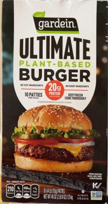 Ultimate Plant-Based Burger Patties, Ultimate