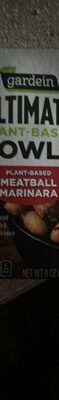 Meatball Marinara Ultimate Plant-Based Bowls, Meatball Marinara