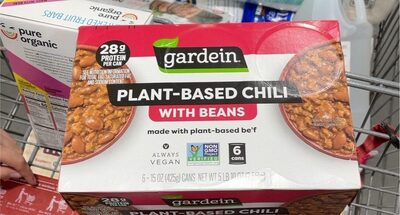 Plant-Based Chili With Beans, With Beans