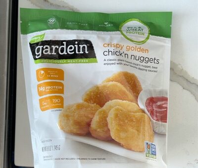 Crispy Golden Plant-Based Chick'N Nuggets, Crispy Golden
