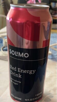 Red Energy Drink With Caffeine