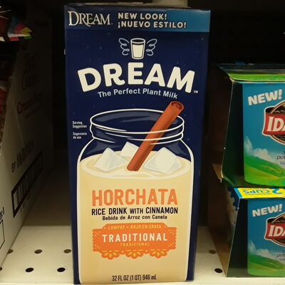 Traditional Horchata With Cinnamon Rice Drink, Cinnamon, Vanilla