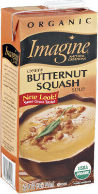 Organic Butternut Squash Creamy Soup, Butternut Squash