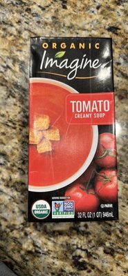 Tomato Organic Creamy Soup, Tomato