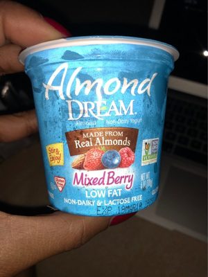 Mixed Berry Low Fat Non-Dairy Yogurt, Mixed Berry