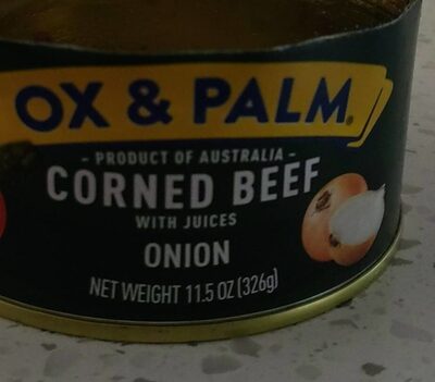 Onion Corned Beef With Juices, Onion