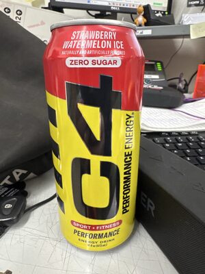 Superhuman Performance Energy Drink, Strawberry Watermelon Ice, Strawberry Watermelon Ice