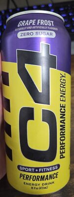 Superhuman Performance Energy Drink, Purple Frost, Purple Frost