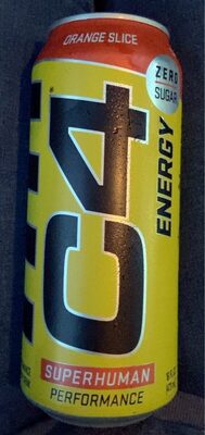 Orange Slice Performance Energy Drink, Orange