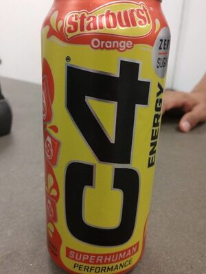 Orange Superhuman Performance Energy Drink, Orange