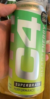 Smart Energy Superbrain Performance Fuel Anytime Energy Drink, Electric Sour, Electric Sour