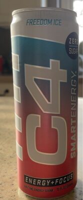Smart Energy + Focus Anytime Energy Drink, Freedom Ice, Freedom Ice
