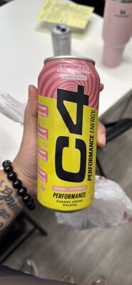Starburst Strawberry Performance Energy Drink, Strawberry