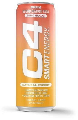 Zero Sugar Blood Orange Yuzu Sparkling Energy Drink, Blood Orange