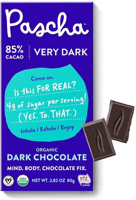 Organic 85% Cacao Very Dark Dark Chocolate