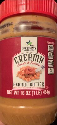 Creamy Peanut Butter, Creamy