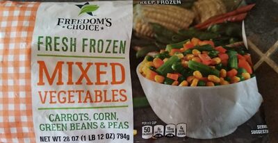 Fresh Frozen Mixed Vegetables