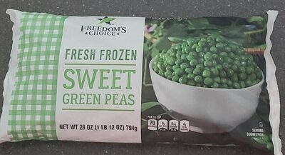Fresh Frozen Sweet Green Peas