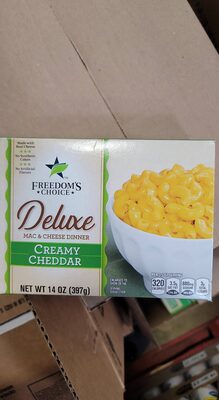 Creamy Cheddar Deluxe Mac & Cheese Dinner, Creamy Cheddar