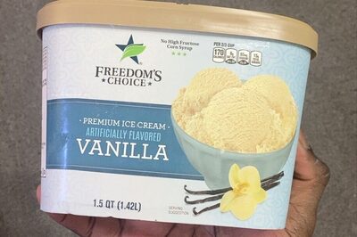 Vanilla Flavored Premium Ice Cream, Vanilla