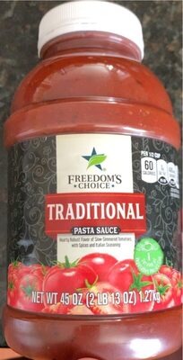 Traditional Pasta Sauce, Traditional