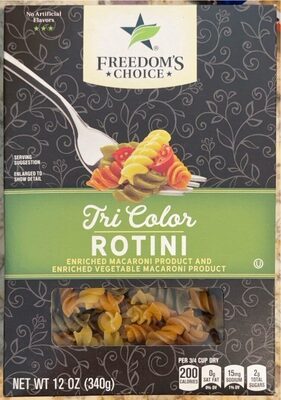 Tri Color Rotini, Tri Color