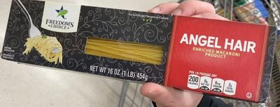 Enriched Macaroni Product, Angel Hair