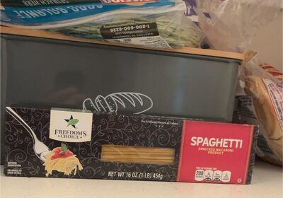 Enriched Macaroni Product Spaghetti