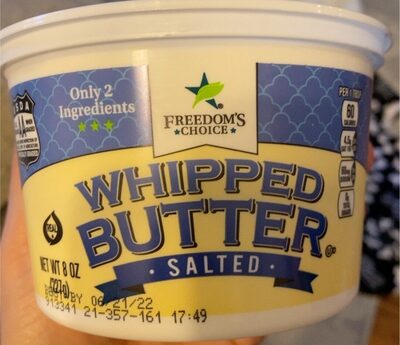 Salted Whipped Butter, Salted